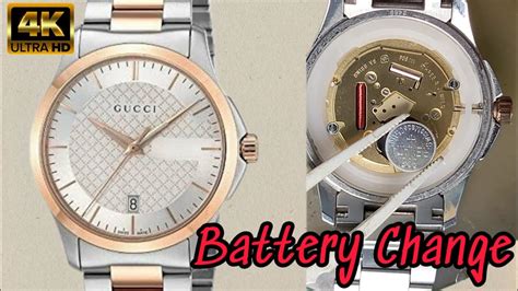 gucci watch battery replacement cost.